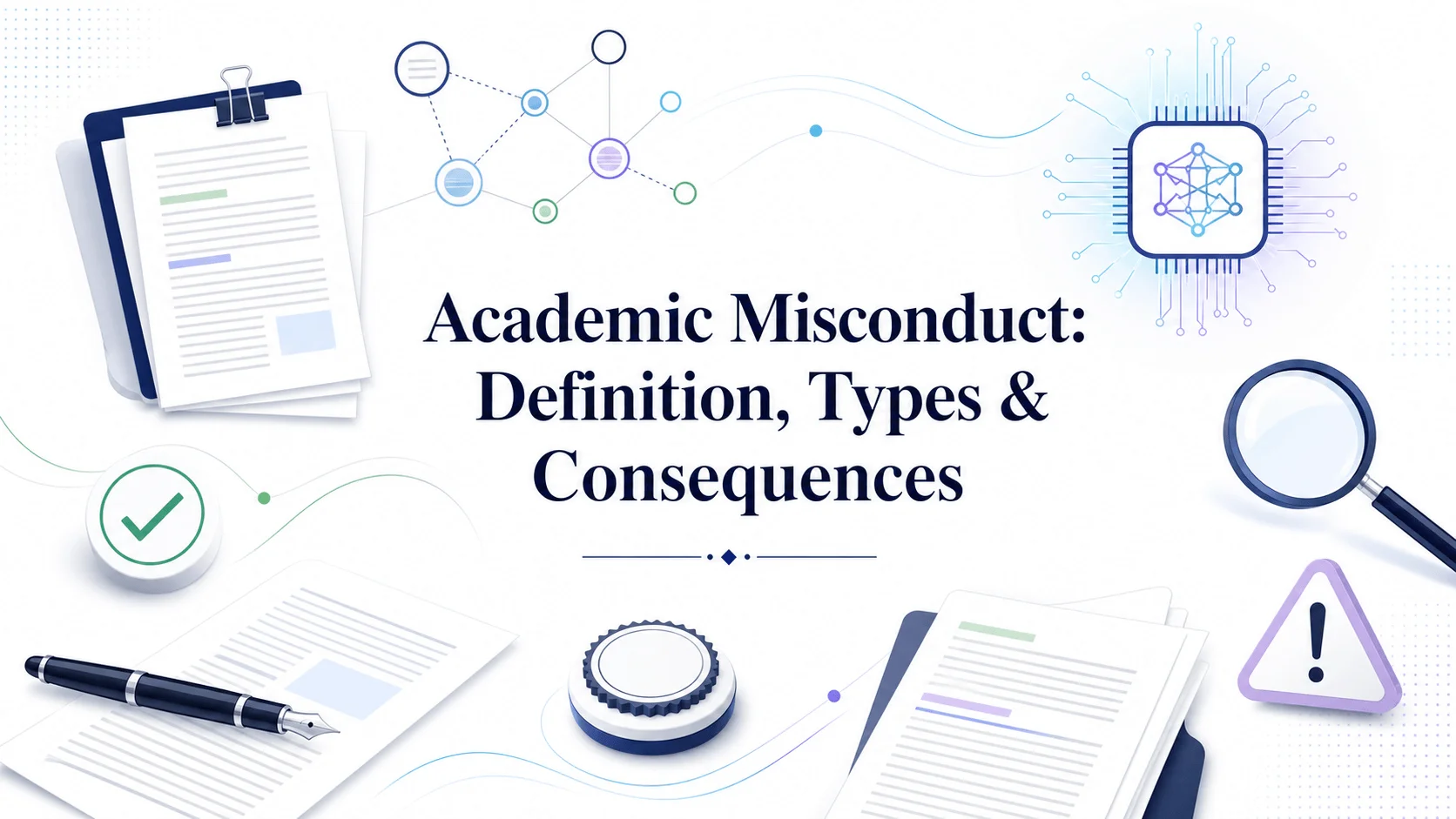 Academic misconduct banner