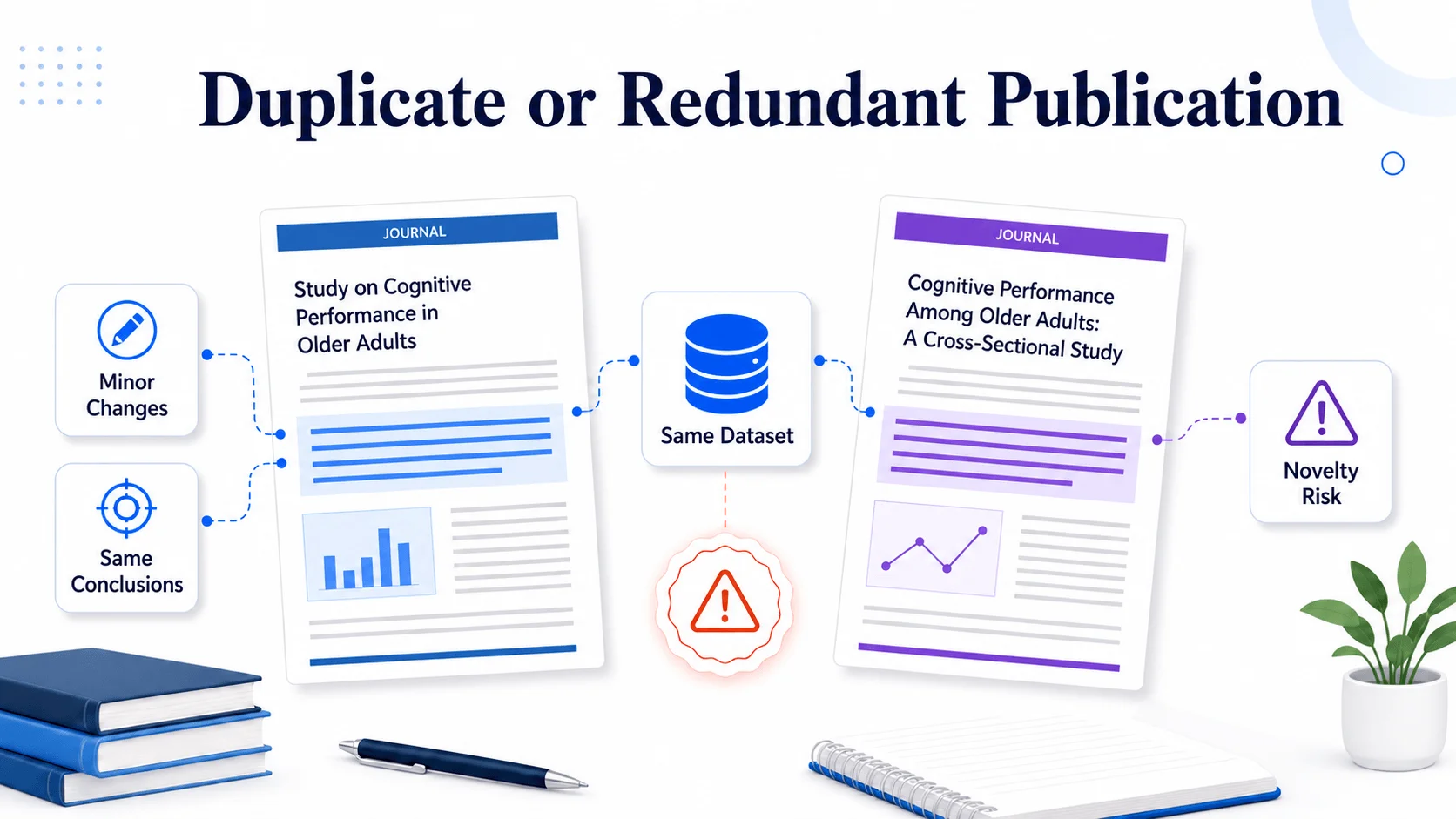 Duplicate publication using the same dataset Duplicate publication using the same dataset