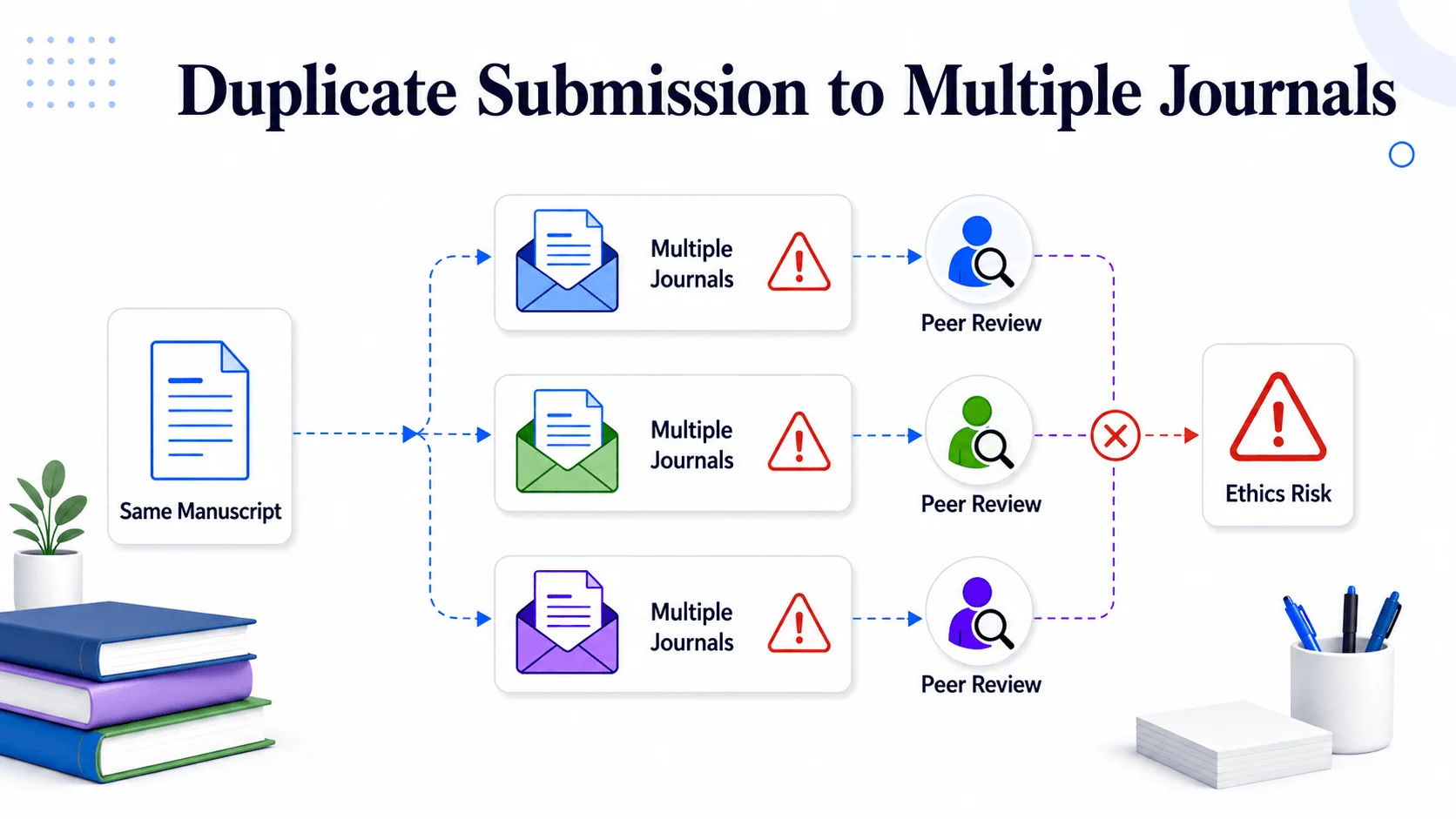 Duplicate submission to multiple journals Duplicate submission to multiple journals