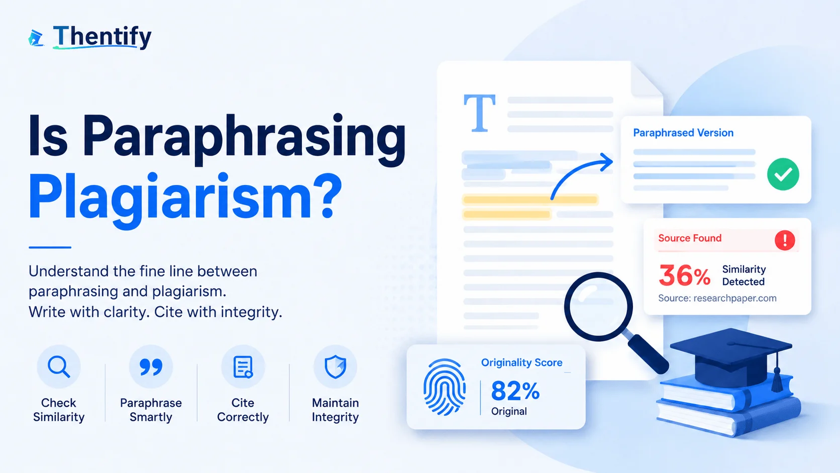 Is paraphrasing plagiarism banner