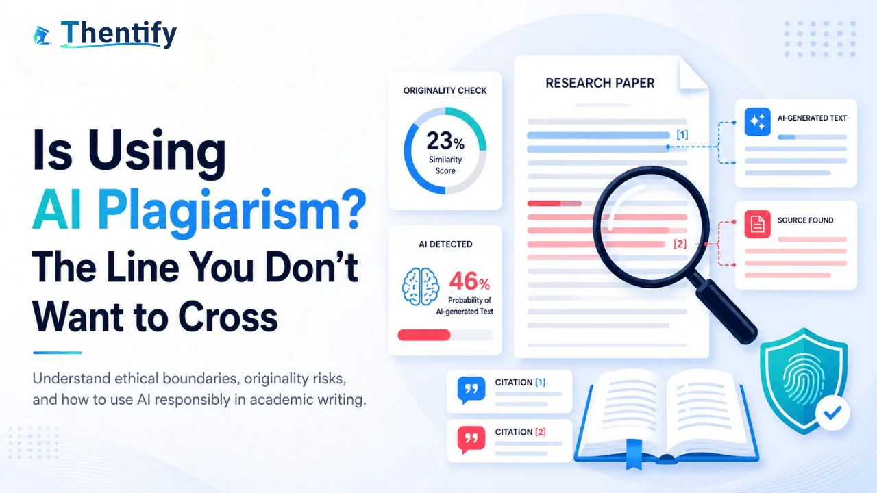 Is using AI plagiarism banner Is using AI plagiarism banner