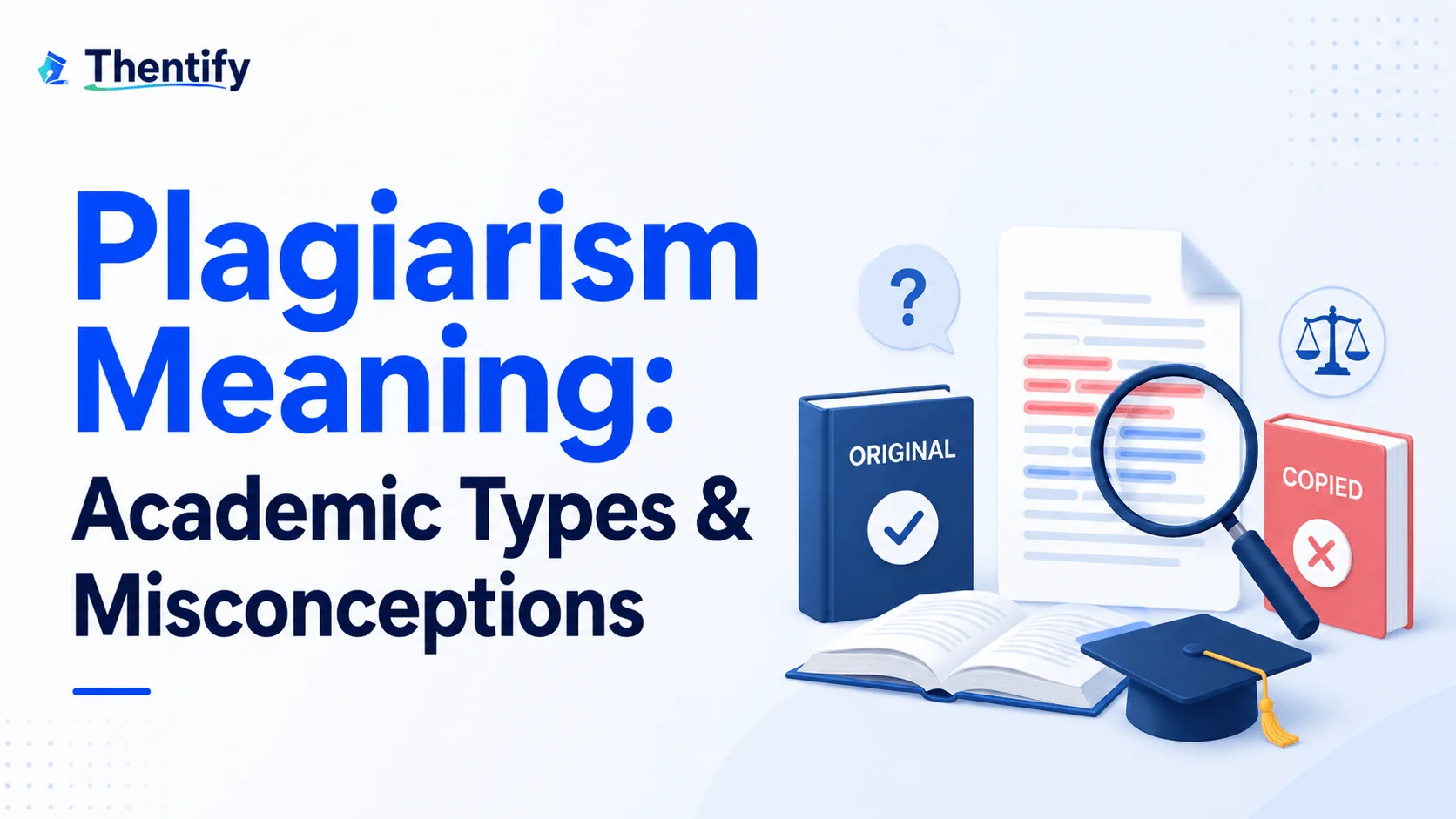 Plagiarism meaning academic types misconceptions banner Plagiarism meaning academic types misconceptions banner