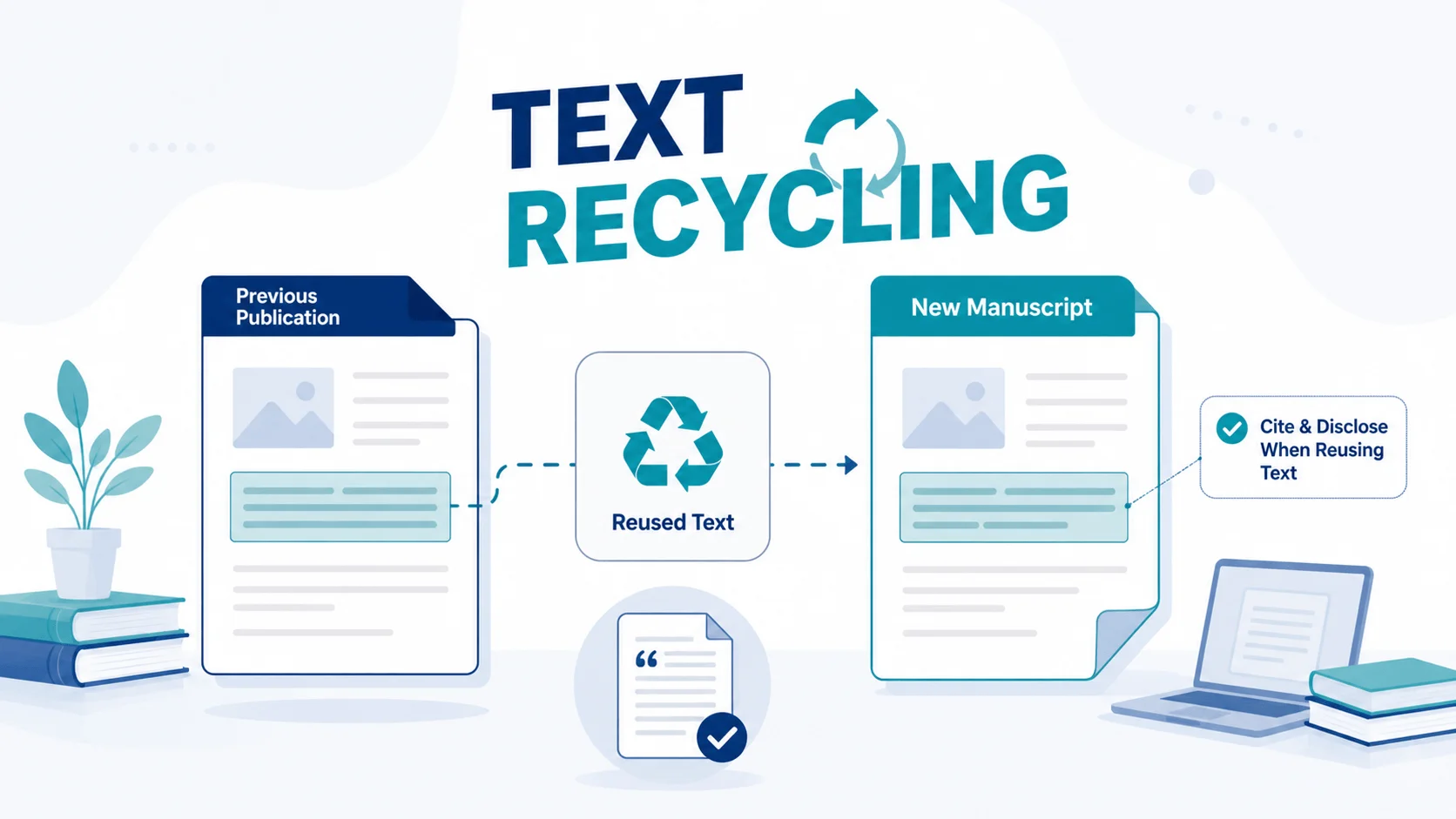 Text recycling academic writing overlap