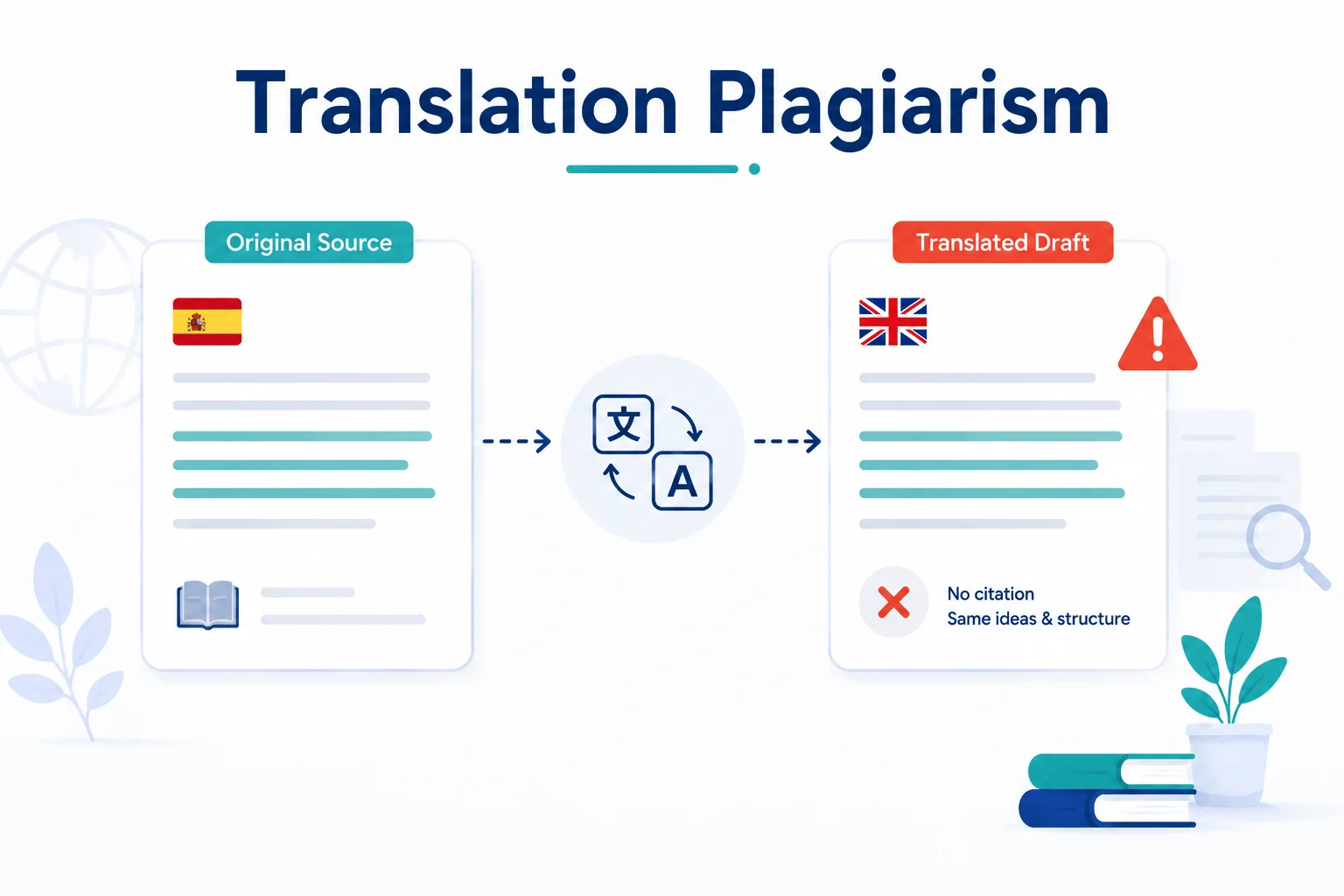 Translation plagiarism example Translation plagiarism example