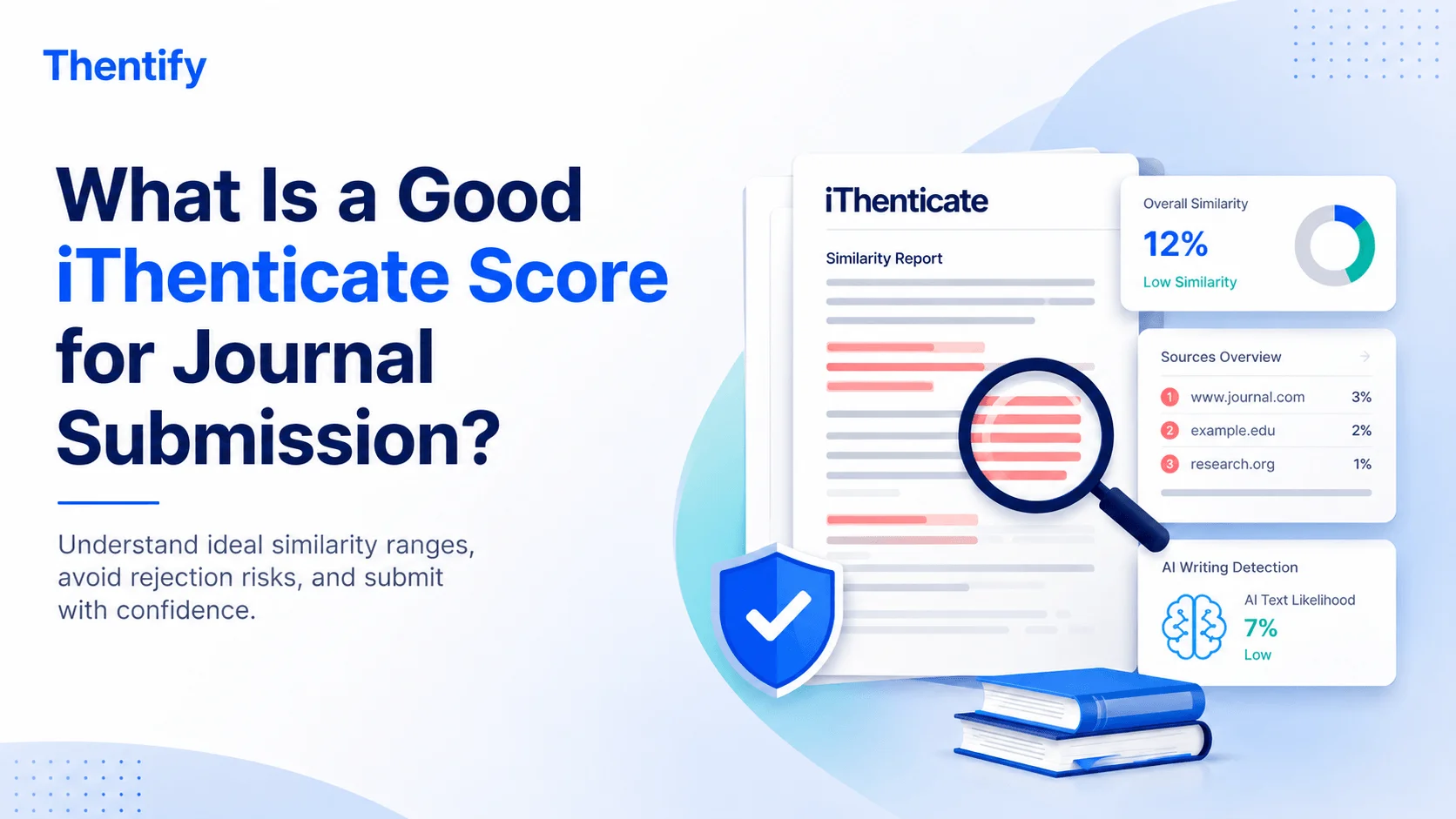 What is a good iThenticate score banner What is a good iThenticate score banner