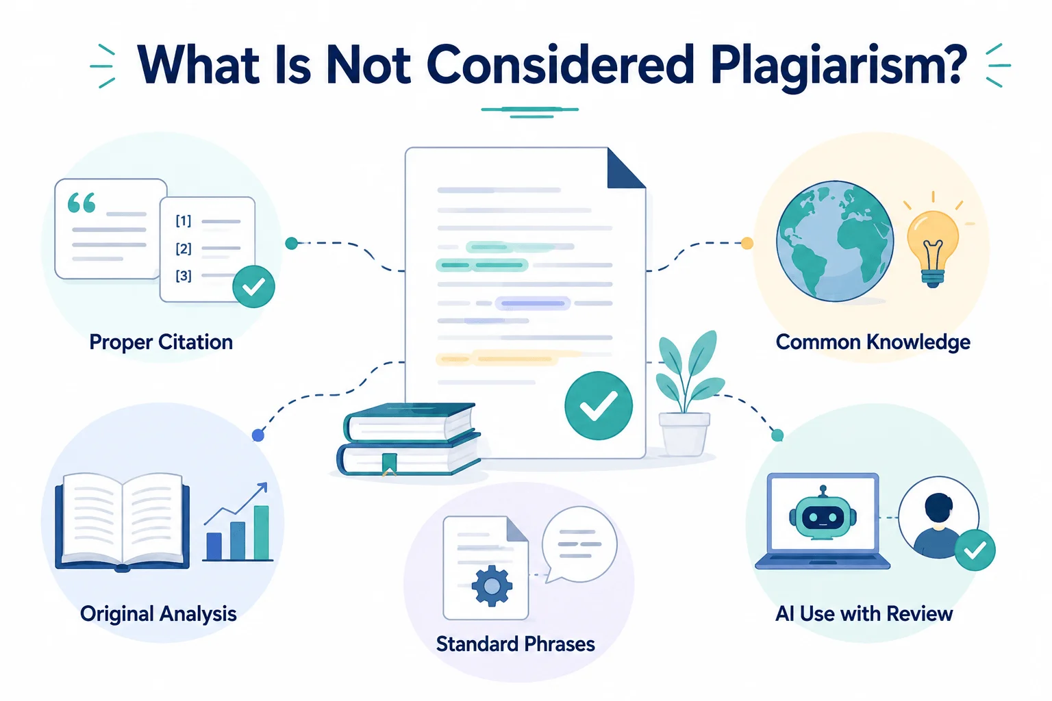 What is not considered plagiarism What is not considered plagiarism