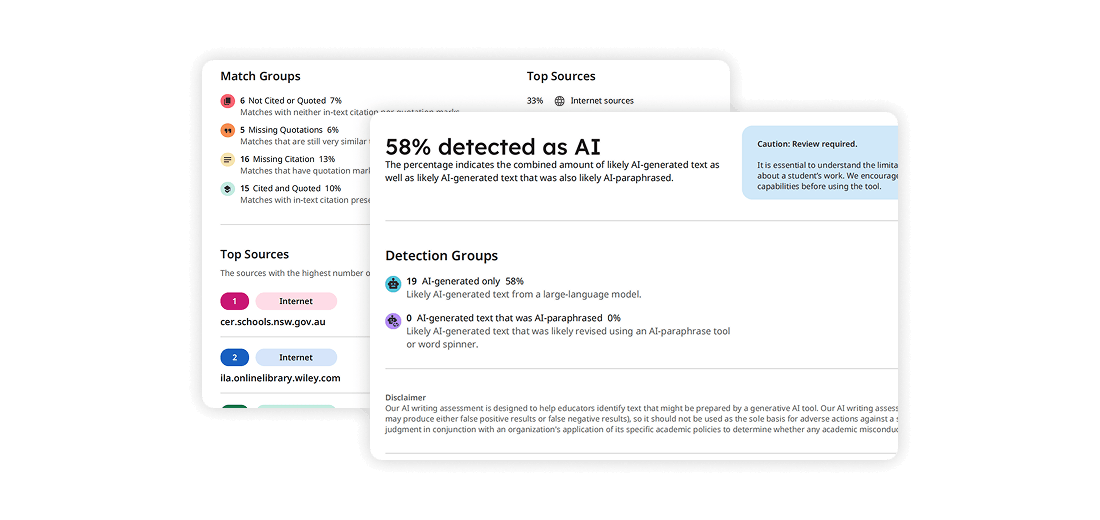Publication-Style Similarity Reports